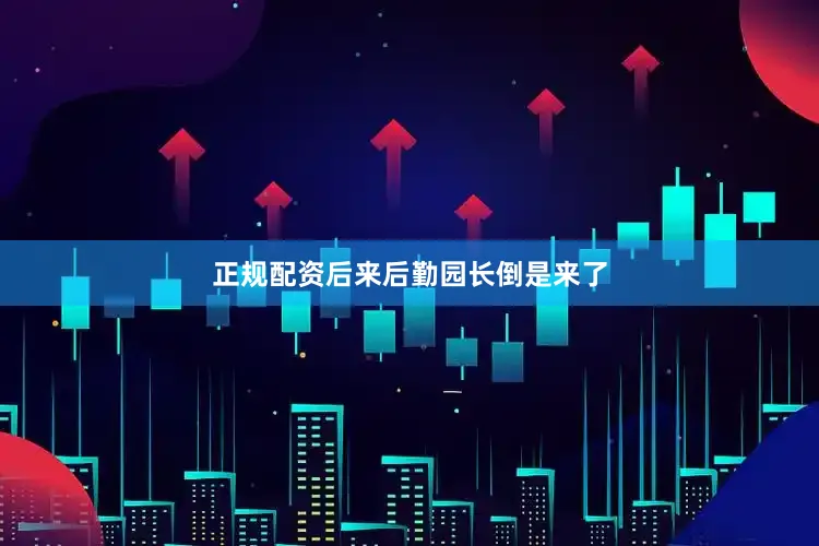 正规配资后来后勤园长倒是来了